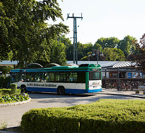 Mit dem Bus zur Arbeit